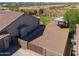 Wide aerial view of home with RV parking, large backyard, and desert landscaping at 226 W Crimson Sky Ct, Casa Grande, AZ 85122