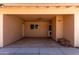 A covered patio area provides shade and a place for outdoor entertaining at 2330 E Elmwood St, Mesa, AZ 85213