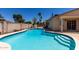 Enjoy the private pool and patio area, perfect for outdoor entertaining at 2330 E Elmwood St, Mesa, AZ 85213