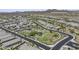 Aerial view of the community featuring well maintained landscaping and convenient access to neighborhood homes at 2354 E Lieber Pl, Phoenix, AZ 85024