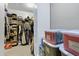 Organized walk-in closet with ample storage space and clothing racks at 3169 E Eleana Ln, Gilbert, AZ 85298