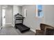 Fitness room featuring a treadmill, plush carpet, and a chair at 3169 E Eleana Ln, Gilbert, AZ 85298