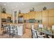 Spacious kitchen featuring a large island with granite countertops at 41602 N Congressional Dr, Phoenix, AZ 85086