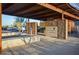 Inviting Pinnacle Peak trailhead with covered seating area and signage at 4636 E Carmen St, Phoenix, AZ 85044
