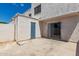Enclosed patio showcasing concrete tile, storage closet and sliding glass doors creating an ideal space for outdoor relaxation at 5201 N 42Nd N Pkwy, Phoenix, AZ 85019