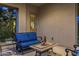 Comfortable outdoor seating area with tiled patio, providing a relaxing outdoor space at 5512 E Barwick Dr, Cave Creek, AZ 85331