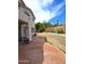 Spacious backyard with brick patio area and ample room to play at 5952 W Morning Dove Dr, Glendale, AZ 85308