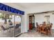 Bright dining room with backyard access and a classic china cabinet perfect for entertaining at 6 E Piping Rock Rd, Phoenix, AZ 85022