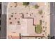 Bird's-eye view of a cozy home with a well-kept yard, providing a sense of privacy and space at 6988 W Monte Lindo --, Glendale, AZ 85310