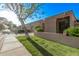 Single-level home featuring manicured landscaping and a well-kept yard at 7962 E San Miguel Ave, Scottsdale, AZ 85250