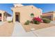 Inviting single-story home with beautiful desert landscaping and a covered entry, creating curb appeal at 1367 S Country Club Dr # 1039, Mesa, AZ 85210