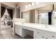 Bathroom featuring a double vanity and an ensuite at 1737 E Primera Dr, Casa Grande, AZ 85122