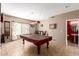 Game room featuring pool table and access to a bathroom at 1737 E Primera Dr, Casa Grande, AZ 85122