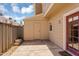 Enclosed patio area with storage and room for grilling or relaxing outdoors at 18811 N 34Th Ave # 6, Phoenix, AZ 85027
