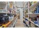 Spacious pantry with floor-to-ceiling shelving and ample storage space for all your essentials at 18826 E Augusta Ave, Queen Creek, AZ 85142