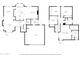 Detailed floor plan showing the layout of the home's first and second floors at 19115 N 71St Dr, Glendale, AZ 85308