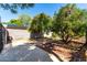 Spacious backyard with orange trees and a concrete patio, perfect for outdoor living at 2114 E Hale St, Mesa, AZ 85213