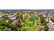 Aerial view of the home's location near a golf course and beautiful neighborhood at 2322 S Rogers -- # 1, Mesa, AZ 85202