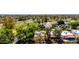 Beautiful aerial view of a villa on a golf course with lush trees and resort style pool at 2322 S Rogers -- # 1, Mesa, AZ 85202