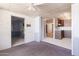 Open-concept living space features rooms for living, dining, and cooking at 2926 W San Miguel Ave, Phoenix, AZ 85017