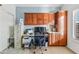 Functional home office with built-in cabinets, a spacious desk, and ample storage at 3295 S Ambrosia Dr, Chandler, AZ 85248