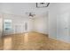 Spacious living room with neutral palette, fireplace, tiled floors, and natural light at 3416 W Julie Dr # 4, Phoenix, AZ 85027