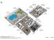 Detailed floor plan showcasing the layout with a pool, multiple bedrooms, and living areas at 3535 W Morgan Ln, San Tan Valley, AZ 85144