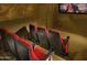 A private movie room featuring theater-style seating, perfect for entertaining guests and relaxation at 3600 N Hayden Rd # 3002, Scottsdale, AZ 85251