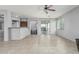 Spacious living area offers an open layout with tile flooring and access to the backyard through sliding glass doors at 4413 E Odessa Dr, San Tan Valley, AZ 85140