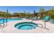 Enjoy community pool and hot tub in a beautiful surrounding with plenty of lounge chairs at 5100 E Rancho Paloma Dr # 2065, Cave Creek, AZ 85331