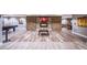Spacious game room with a pool table, modern fireplace, and comfortable seating at 5450 E Deer Valley Dr # 1195, Phoenix, AZ 85054