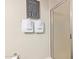 Close-up of a modern shower with glass doors, featuring a creative sign and neatly arranged towels at 5450 E Deer Valley Dr # 1195, Phoenix, AZ 85054
