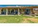 Spacious covered patio with comfortable seating, perfect for outdoor entertaining and relaxation at 7185 W Kimberly Way, Glendale, AZ 85308