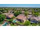 House showing an inviting backyard with a pool at 7236 W Aurora Dr, Glendale, AZ 85308