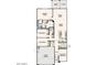 Floor plan featuring the layout of the primary suite, bedrooms, kitchen, great room and garage at 18219 W Daley Ln, Surprise, AZ 85387