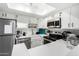 Bright kitchen featuring stainless steel appliances and plenty of counter space at 2040 S Longmore -- # 9, Mesa, AZ 85202