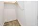 Carpeted walk-in closet at 21093 N Willow Rd, Maricopa, AZ 85138