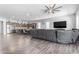 Spacious open-concept living room, kitchen, and dining area great for entertaining friends and Gathering at 22977 E Desert Spoon Dr, Queen Creek, AZ 85142