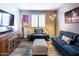 Inviting living room with stylish furnishings, neutral colors, and modern accents at 24042 N 170Th Ln, Surprise, AZ 85387