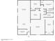 Detailed floor plan showcases the layout of the home, highlighting room dimensions and flow at 2901 W Mandalay Ln, Phoenix, AZ 85053