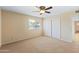 Bedroom with carpet, closet with sliding doors, and natural light at 2935 W Kristal Way, Phoenix, AZ 85027