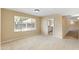 Open dining area with tile flooring and large window overlooking the backyard patio at 2935 W Kristal Way, Phoenix, AZ 85027
