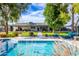 Backyard features a pool and a lush lawn at 3027 W Wescott Dr, Phoenix, AZ 85027