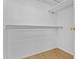 Bright closet with a rod and shelves, providing ample storage space at 3478 E Park Ave, Gilbert, AZ 85234