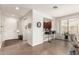 Inviting open-concept living space with tile flooring and bar seating area at 3810 S Star Canyon Dr, Gilbert, AZ 85297