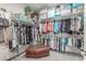 Walk-in closet with ample storage and organized hanging space for clothing at 3850 E Robert St, Gilbert, AZ 85295
