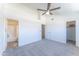 Vaulted primary bedroom, bathroom to left, large closet to the right at 3930 W Monterey St # 136, Chandler, AZ 85226