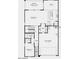 Open concept floor plan showcases a seamless flow between living, dining, and kitchen areas with a main floor bedroom suite at 4064 E Ghost Flower Ln, San Tan Valley, AZ 85140