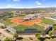 Aerial view of the community baseball stadium featuring multiple fields and sports facilities at 4355 E Cullumber St, Gilbert, AZ 85234