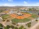 Community baseball stadium with manicured fields, perfect for sporting events and recreational activities at 4355 E Cullumber St, Gilbert, AZ 85234